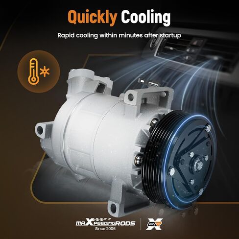 ضواغط مكيف الهواء maxpeedingrods مع قوابض لنيسان تسورو 2014-2015 سينترا 2013-2019 يستبدل 92600-3SH0A in Kuwait