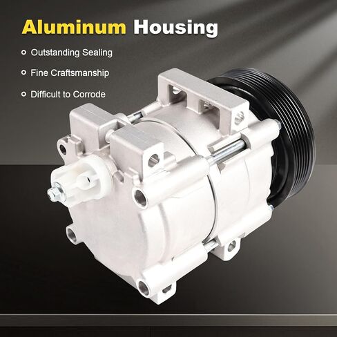 Air Conditioning AC Compressor with Clutch Compatible with 1991-2001 for Ford Explorer 4.0L 1994-2001 for Mazda B3000 3.0L 1998-2001 for M-ercury Mountaineer 4.0L CO101320C in Saudi Arabia