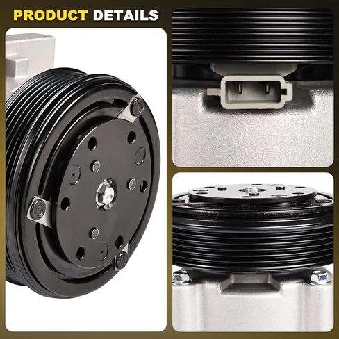 Air Conditioning AC Compressor with Clutch Compatible with 1991-2001 for Ford Explorer 4.0L 1994-2001 for Mazda B3000 3.0L 1998-2001 for M-ercury Mountaineer 4.0L CO101320C in Saudi Arabia