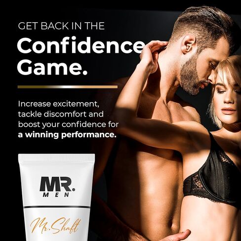 Mr. Men Moisturizing Penile Cream - All Natural Penile Health Creme - Alleviate Chafing & Irritation - Male Moisturizing Gel to Restore Comfort & Confidence - 4 oz in Kuwait
