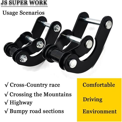 Suspension Spring Rear Comfort Shackles for Land Cruiser 76,78 & Most 79 Series 4x4,Rear Leaf G-Shackles in Saudi Arabia