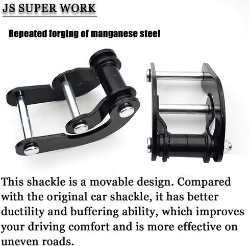 Suspension Spring Rear Comfort Shackles for Land Cruiser 76,78 & Most 79 Series 4x4,Rear Leaf G-Shackles in Saudi Arabia