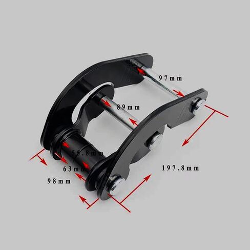 Suspension Spring Rear Comfort Shackles for Land Cruiser 76,78 & Most 79 Series 4x4,Rear Leaf G-Shackles in Saudi Arabia