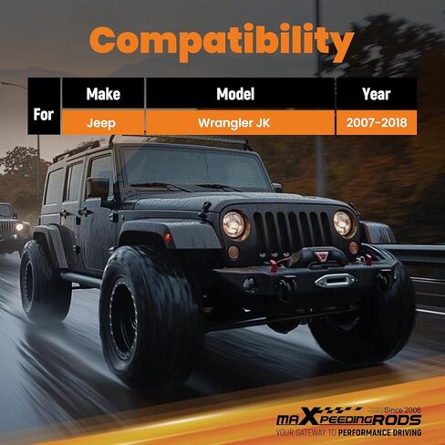 maXpeedingrods 2" Front & 1" Rear Lift Leveling Kit for Jeep Wrangler JK 2007-2018 in Kuwait