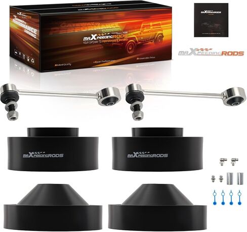 maXpeedingrods 2" Front & 1" Rear Lift Leveling Kit for Jeep Wrangler JK 2007-2018 in Kuwait
