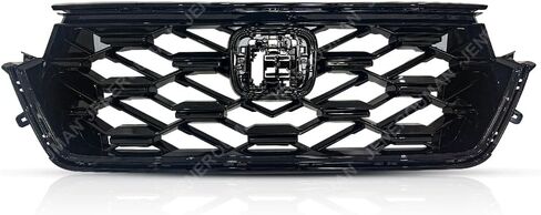 Upgrade Front Grille Glossy Black Compatible With 2023 2024 2025 2026 Honda CR-V CRV Sport Touring Replacement For 712013A0A11 in Saudi Arabia