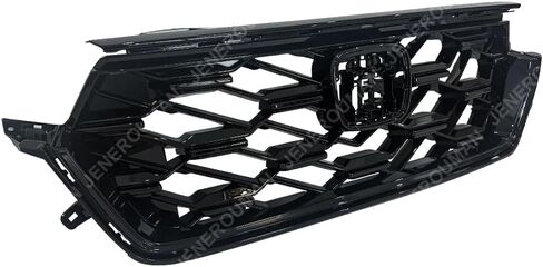 Upgrade Front Grille Glossy Black Compatible With 2023 2024 2025 2026 Honda CR-V CRV Sport Touring Replacement For 712013A0A11 in Saudi Arabia