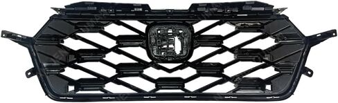 Upgrade Front Grille Glossy Black Compatible With 2023 2024 2025 2026 Honda CR-V CRV Sport Touring Replacement For 712013A0A11 in Saudi Arabia