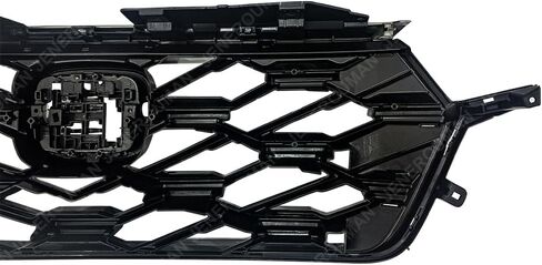 Upgrade Front Grille Glossy Black Compatible With 2023 2024 2025 2026 Honda CR-V CRV Sport Touring Replacement For 712013A0A11 in Saudi Arabia