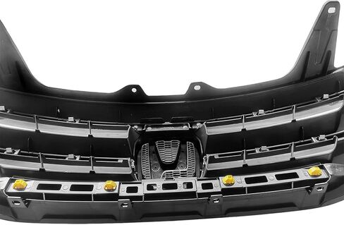 Front Bumper Grille Matte Black With Chrome Grill For 2012 2013 2014 Honda CRV CR-V Sport in Kuwait