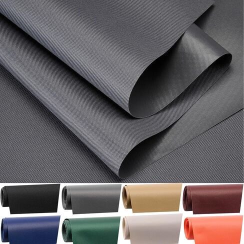 قماش قماش مقاوم للماء بواسطة The Yard 60 بوصة W 600 Denier PVC دعم بوليستر طارد للماء مادة قماش تنجيد للداخلية والخارجية البحرية المظلة اليدوية DIY (1 ياردة، أزرق داكن) in Kuwait