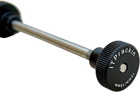 Front Wheel Holder for Bike Transport – Secure 12mm/15mm Thru-Axle & 5mm QR Hubs, Adjustable for 20" to 29" Wheels (Up to 2.5" Wide Tires) in Saudi Arabia