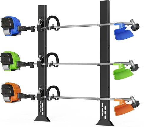 Weed Eater Racks for Open Trailer, 3 Place Heavy Duty Trimmer Racks for Open Trailers,Weedeater Rack for Open Trailer with Locks in Saudi Arabia