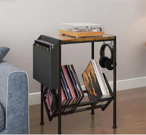 Iron Double-Layer Shelf for Household Newspapers and Magazines Storage in Saudi Arabia