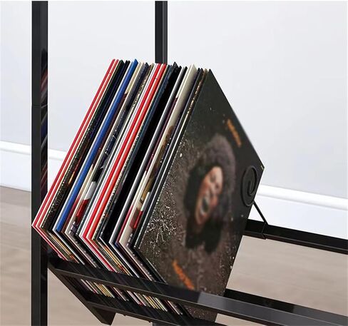 Iron Double-Layer Shelf for Household Newspapers and Magazines Storage in Saudi Arabia