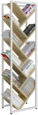 Bookshelf Floor to Ceiling Storage Rack Tree Shaped Iron in Saudi Arabia