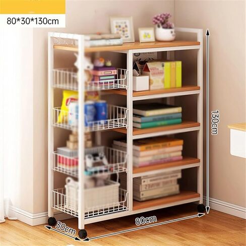 Steel Bookshelf Storage Rack Office Floor to Iron and Wood in Saudi Arabia