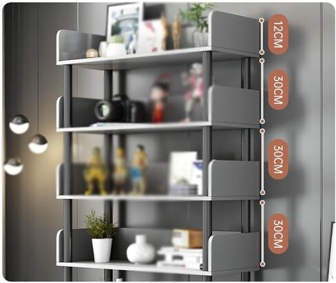 Bookshelf Floor to Multi-Layer Storage Rack Household in Saudi Arabia
