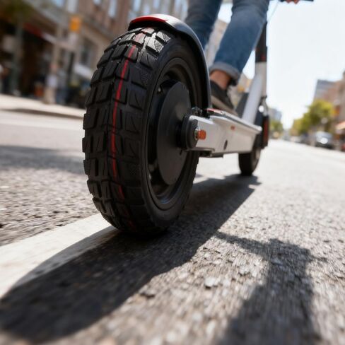 10x2.75-6.5 Off-Road Tubeless Tire - 10 Inch Electric Scooter Replacement Vacuum Tire Compatible With Speedway 5 Dualtron 3 Hover-1 Alpha gotrax G4 Electric Scooter in Saudi Arabia