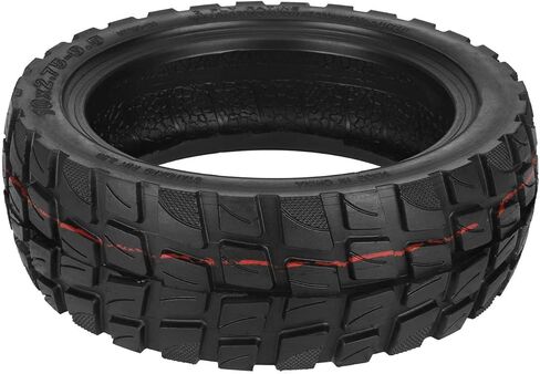 10x2.75-6.5 Off-Road Tubeless Tire - 10 Inch Electric Scooter Replacement Vacuum Tire Compatible With Speedway 5 Dualtron 3 Hover-1 Alpha gotrax G4 Electric Scooter in Saudi Arabia