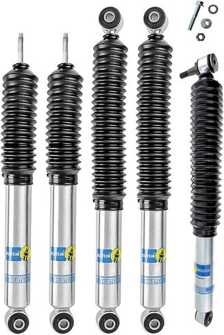 WULF 3" Front 3" Rear Lift Kit Steering Stabilizer 2001 to 2010 compatible with model Chevy Silverado compatible with model GMC Sierra 2500 3500 HD 4X4 brand shocks included in Kuwait