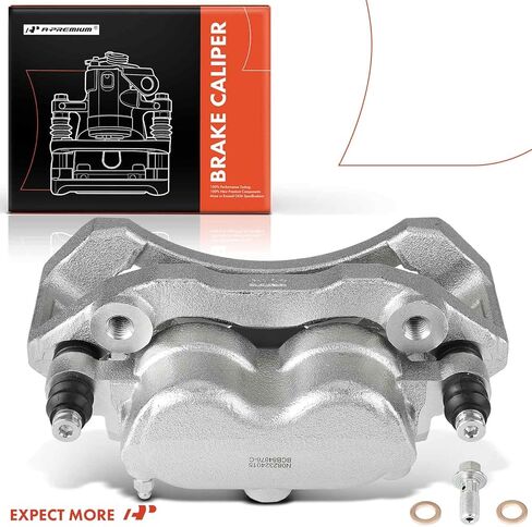 A-Premium Disc Brake Caliper Assembly with Bracket Compatible with Dodge Durango 2003 - Front Left Driver Side in Kuwait