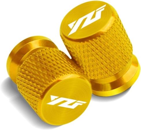 2pcs Metal Tire Valve Air Port Stem Cover Caps Motorcycle Accessories Compatible with Yamaha YZF R1 R3 R6 R25 R125 R1M YZFR1 YZFR6 YZFR3 in Saudi Arabia