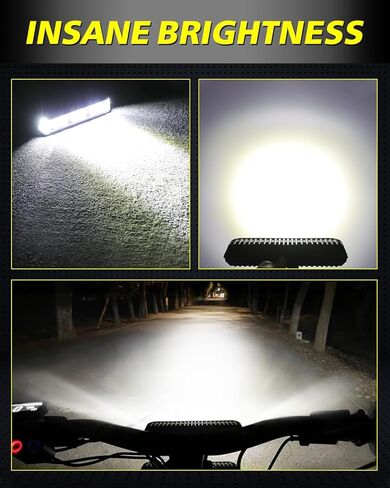 7 Inch Side Shooter CREE LED Light Bars 72W Spot Flood Combo Offroad Driving Lights Single Row LED Pods Fog Light Bumper Lights 2Pcs for Trucks Pickup UTV ATV Motorcycle Dirt Bike in Saudi Arabia
