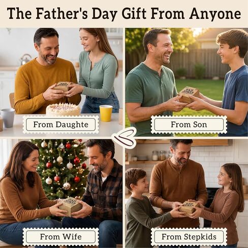 STOFINITY 60 Dad Jokes Cards Box - Funny Fathers Day Dad Gifts from Daughter Son Kids, Dads Birthday Gift Ideas, Funny Christmas Stocking Stuffer for Men, Adults in Kuwait