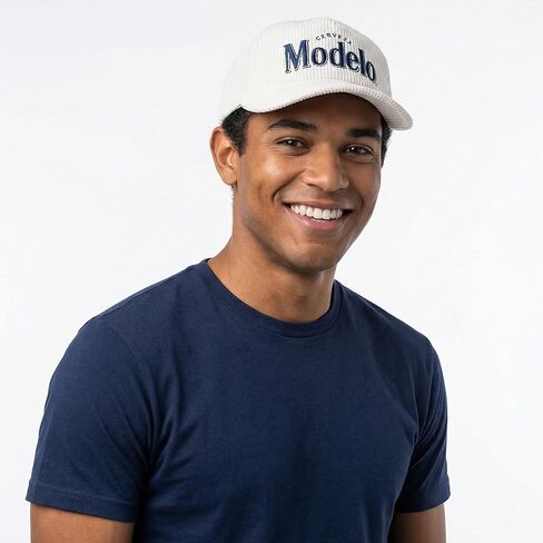 Ripple Junction Modelo Men's Corduroy Adjustable Hat Officially Licensed in Saudi Arabia