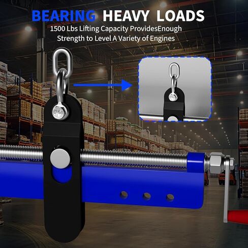 GAOMON Engine Hoist Cherry Picker, 4409 Lbs/2 Ton Folding Shop Crane Hoist Lift with 6 Casters, Heavy Duty Hydraulic Crane Motor Hoist for Workshops, Car Fixing, Warehouse, Garages, Red in Kuwait