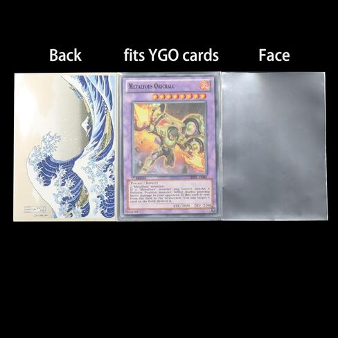 120PCS The Greate Wave Printing Art Card Sleeves for Small ygo Japanese Sized Card Standard Sized Cards (62x89mm Glossy) in Saudi Arabia