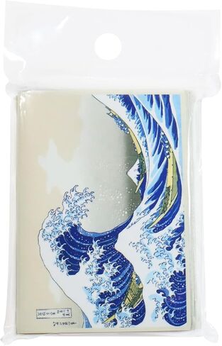 120PCS The Greate Wave Printing Art Card Sleeves for Small ygo Japanese Sized Card Standard Sized Cards (62x89mm Glossy) in Saudi Arabia