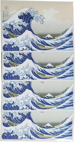 120PCS The Greate Wave Printing Art Card Sleeves for Small ygo Japanese Sized Card Standard Sized Cards (62x89mm Glossy) in Saudi Arabia