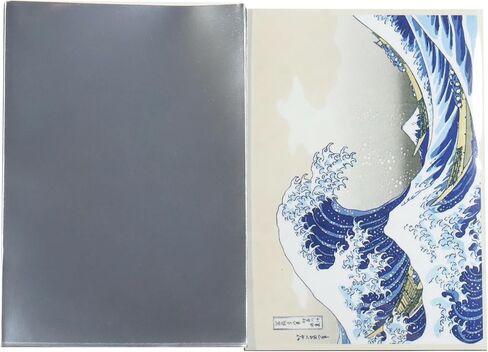 120PCS The Greate Wave Printing Art Card Sleeves for Small ygo Japanese Sized Card Standard Sized Cards (62x89mm Glossy) in Saudi Arabia