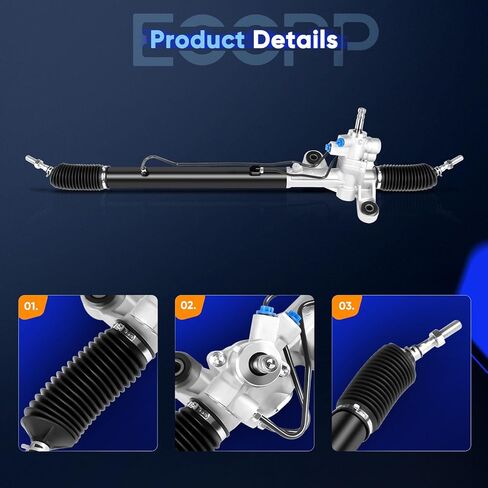 مجموعة رف التوجيه وترس السلطة الكاملة ECCPP مناسبة لـ 2008-2012 لسيارة Honda Accord 2.4L 3.5L 26-2746,262746,53601TA5A02 in Kuwait