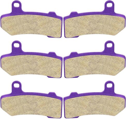 SCITOO Carbon Fiber Brake Pads Fit for 08 09 10 11 12 13 14 Glide Night Rod Night Rod Special Road Glide Road King Street Glide Street Rod V-Rod in Kuwait