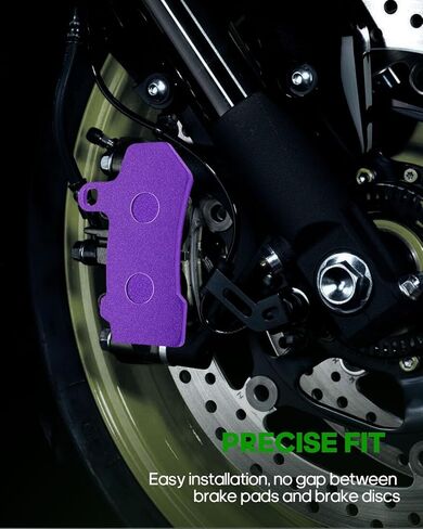 SCITOO Carbon Fiber Brake Pads Fit for 08 09 10 11 12 13 14 Glide Night Rod Night Rod Special Road Glide Road King Street Glide Street Rod V-Rod in Kuwait