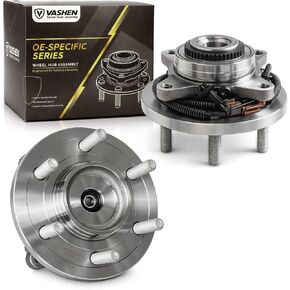 Pair 515177 Front Wheel Bearing Wheel Hub, Fit for Ford F150 F-150 Expedition Lincoln Navigator 4WD 4X4 2018 2019 2020 King Ranch Lariat Limited Platinum SSV XL XLT, 6-Lugs w/ABS in Saudi Arabia