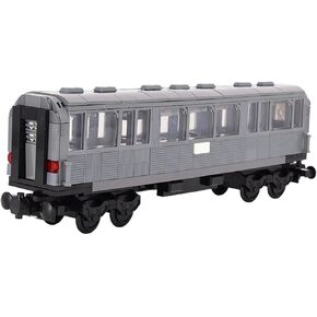 Train Building Block Carriage Kit, Creative Train Model Set, Single Rail Car for Train Building Block Sets, Compatible with All Major Brands, Classic Baseplate Brick Expansion for MOC Train Fans in Saudi Arabia