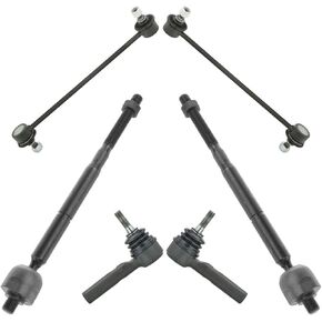 قضيب ربط داخلي خارجي Sway Bar مجموعة من 6 قطع لسيارة دودج لسيارة جيب باتريوت 2007-2017 مجموعة التوجيه والتعليق من النوع in Kuwait