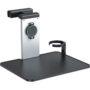 Versatile Car Mount Table Board for Backseat Headrests，Built-in Magnetic Phone/Laptop/iPad Mount，a Cup Holder and a Foldable Table Board， for in-car Work，Dining and Entertainment (PB-201) in Saudi Arabia