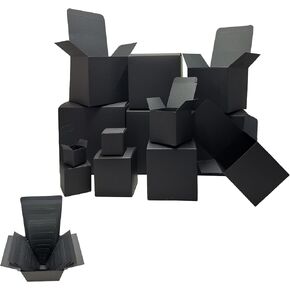Ketifertic 13PCS Black Surprise Nesting Boxes, Prank Gift Box Assorted Sizes, Funny Gag Gift for Birthday Party Weddings Halloween Anniversaries Christmas Holidays, 1.2-5.9 Inch in Saudi Arabia