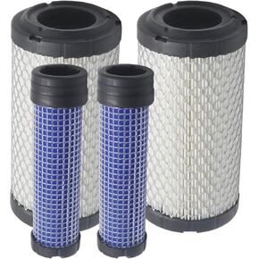 MDEOOSKY 2Sets 11013-1290 Air Filter with Outer Inner, Replacement for Kawasaki FH541 17 HP KAI FH580 19 HP FX481V FX541V and FX600V Engines, Replaces 11013-7029 M113621 in Kuwait