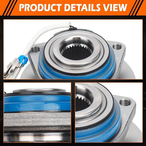 GAHA 513121X2 Front Wheel Hub and Bearing Assembly Compatible for Chevrolet Impala/Monte Carlo; for Cadillac DeVille/DTS; for Oldsmobile Aurora/Intrigue; for Pontiac Aztek/Bonneville; w/ABS 5 Lugs in Saudi Arabia