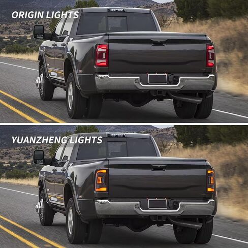 مصابيح خلفية LED من VLAND لـ 2019-2024 دودج رام 2500 / رام 3500، لطراز هالوجين المصنع وLED بدون نقطة عمياء، وليس لذاكرة الوصول العشوائي 1500 in Kuwait