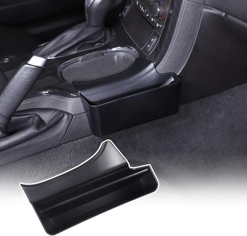 صندوق تخزين جانبي لوحدة التحكم المركزية للسيارة متوافق مع Chevy Corvette C6 2008-2013، ملحقات التخزين الداخلية لوحدة التحكم الجانبية لوحدة التحكم Gear Shift in Kuwait
