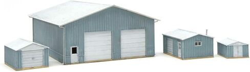 Walthers Cornerstone 933-3853 N Scale Pole Barn and Sheds - Kit in Kuwait