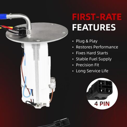 Fuel Pump Assembly 49040-0818 Compatible with Kawasaki Vulcan 900 Classic VN900B 2006–2023, Vulcan 900 Custom VN900C 2007–2023, Replacement 49040-0022 in Saudi Arabia
