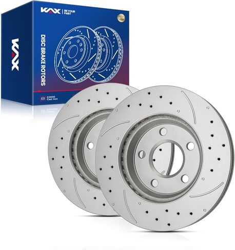 دوارات أمامية KAX مقاس 10.23 بوصة لسيارة Honda Accord 1990-1994، 1995-1997 2.2L، 1995-1997 2.7L، Acura CL 1997 2.2L in Kuwait
